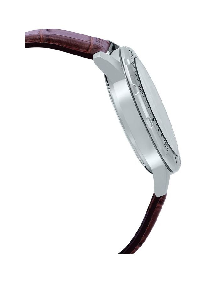 CASIO Men Enticer Water Resistant Analog Watch MTP-VD01L-1BVUDF - 49 mm - Brown - Image 4