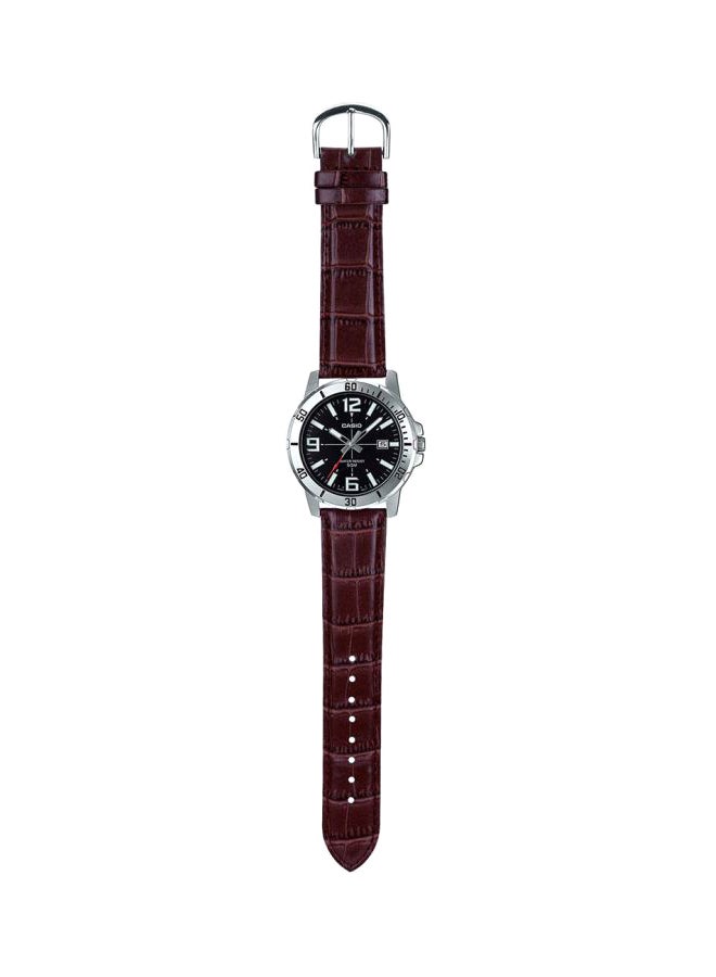 CASIO Men Enticer Water Resistant Analog Watch MTP-VD01L-1BVUDF - 49 mm - Brown - Image 5