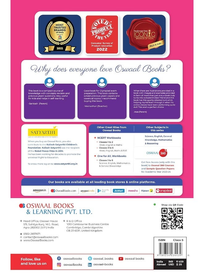 One for All Olympiad Previous Years' Solved Papers - Image 2