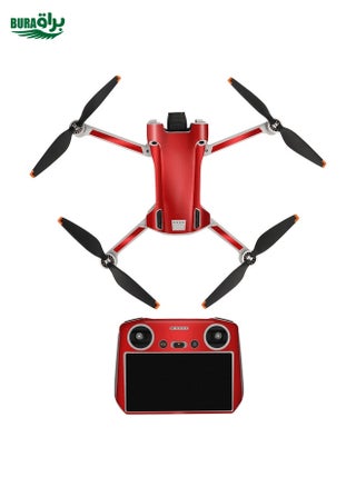 Sunnylife Drone+Remote Control Protective Sticker For DJI Mini 3 Pro RC Version(Aurora Red) - pzsku/ZC991F3138BD3DDC8B1DDZ/45/_/1738345848/34aa51be-080c-4e1f-9699-af75177fec9a