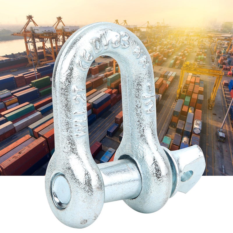 G210 Heavy Duty Bow Type Lifting Shackle Marine U D Ring Shackle Towing Accessory(2T ２PCS ) - Image 3