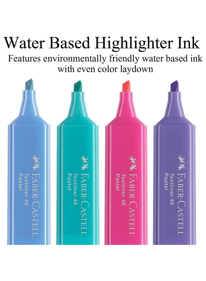 FABER-CASTELL مجموعة أقلام تحديد بألوان الباستيل مكونة من 8 قطع - Image 5