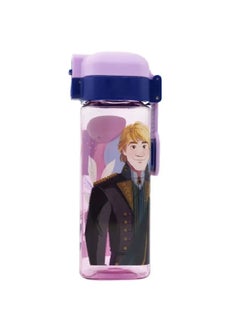 STOR Frozen Ecozen BPA-Free Water Bottle with Safety Lock Purple and Blue 550 ml 74202  - Image 4