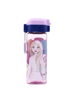 STOR Frozen Ecozen BPA-Free Water Bottle with Safety Lock Purple and Blue 550 ml 74202  - Image 1