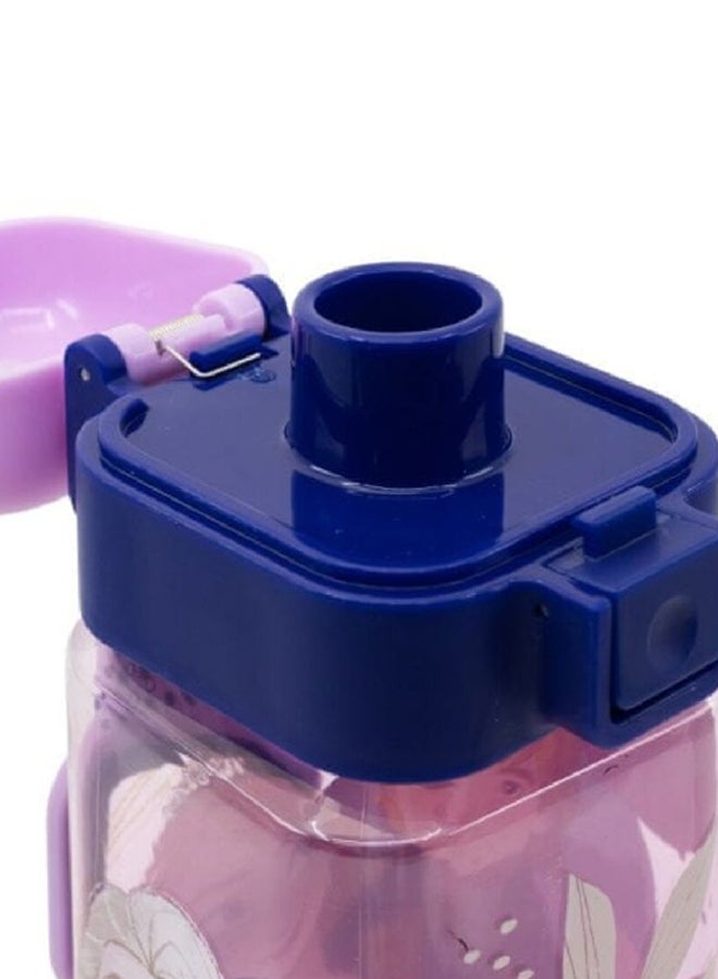 STOR Frozen Ecozen BPA-Free Water Bottle with Safety Lock Purple and Blue 550 ml 74202 - Image 3