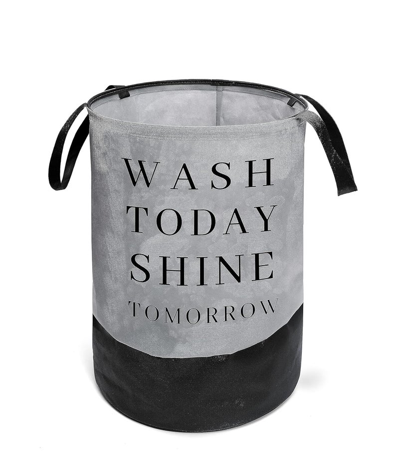 LAXIS Laundry Basket Heavy Duty Laundry Basket Clothes Storage Basket for Blankets Laundry Room Organizing Bedroom Large Dirty Clothes Bag for Dorm Apartment and Laundromat - Image 1