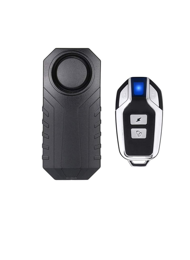 general Motorcycle Wireless Alarm, Theft Security Alarm with Remote Control, IP55 Waterproof Water and Dust Resistance Rating, 113dB Ultra High Loud - Image 1