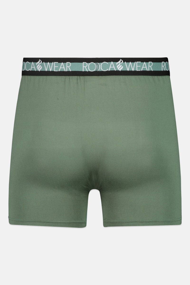 Rocawear Men 3 Pieces Brand Logo Pull On Boxer Briefs, Multicolor - Image 2