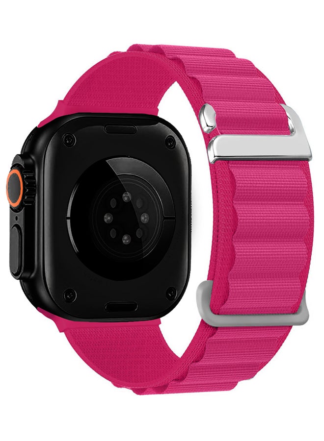 Alpine Loop Band For Apple Watch Band 49mm/45mm/44mm/42mm Nylon Woven Sport Strap Compatible with iWatch Series Ultra2/Ultra/8/7/SE/6/5/4/3/2/1 Adjustable Strap - Image 1