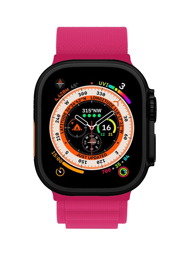 Alpine Loop Band For Apple Watch Band 49mm/45mm/44mm/42mm Nylon Woven Sport Strap Compatible with iWatch Series Ultra2/Ultra/8/7/SE/6/5/4/3/2/1 Adjustable Strap - Image 3