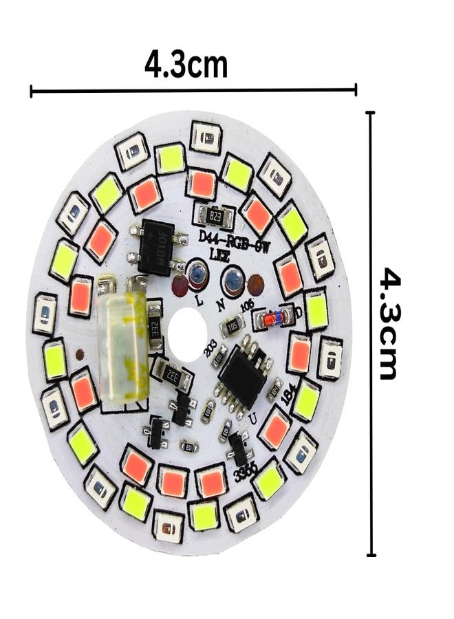 UNIVERSAL HUB 9W Multicolor Dob 5Pcs High Brightness Led Light For Bedroom,Kitchen,Bathroom Etc, B22D - Image 3