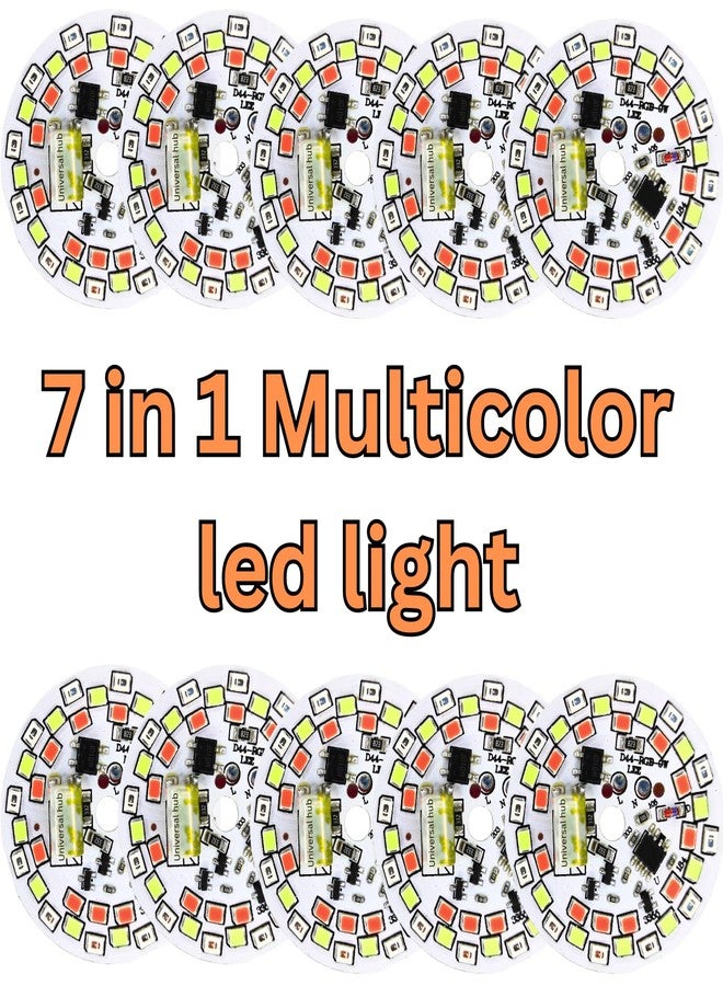 UNIVERSAL HUB 9W Multicolor Dob 5Pcs High Brightness Led Light For Bedroom,Kitchen,Bathroom Etc, B22D - Image 5