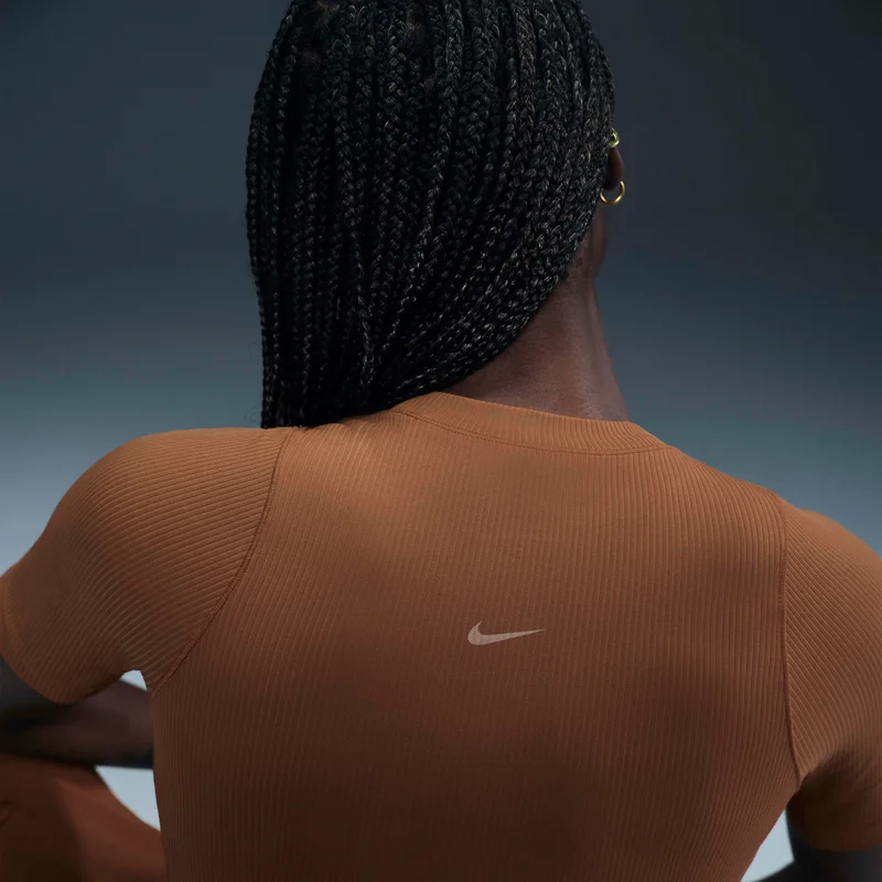 Nike Women's Zenvy Rib Dri-FIT Top