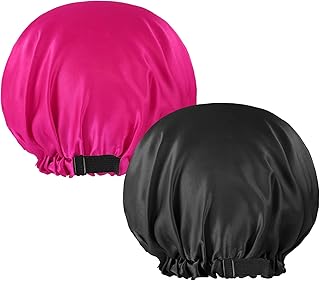 WSICSE WSICSE 2 Pcs Kids Satin Bonnet, Adjustable Baby Bonnet Toddler Bonnet for Kids Girls Sleeping  - Image 1