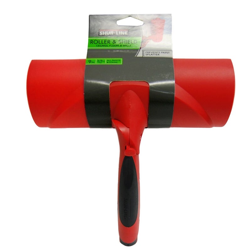 Shur-Line 3540C Premium Cut Case Ceiling Roller and Shield , Red - Image 2