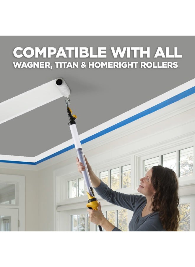 Wagner Spraytech 0155206K 155206 9inch-by-3/8-Inch Perforated Roller Cover for use with Wagner SMART Roller, SMART Flow Roller and SMART Sidekick Roller - Image 2