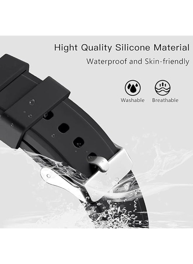 ELTRAZONE Quick Release No-Gap Sport Band for Samsung Galaxy Watch - Compatible with 7, 5, 4, 6 (44mm, 40mm), Watch 5 Pro (45mm), and Galaxy Watch 4 Classic (46mm, 42mm), Replacement Strap for Men and Women - Image 3