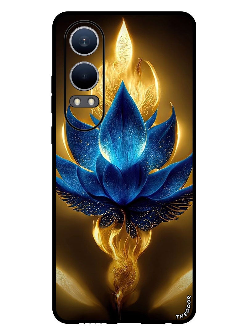 Theodor Protective Case Anti Scratch Shock Proof Bumper Cover For OnePlus Nord CE4 Lite Flower Abstract 3 - Image 1