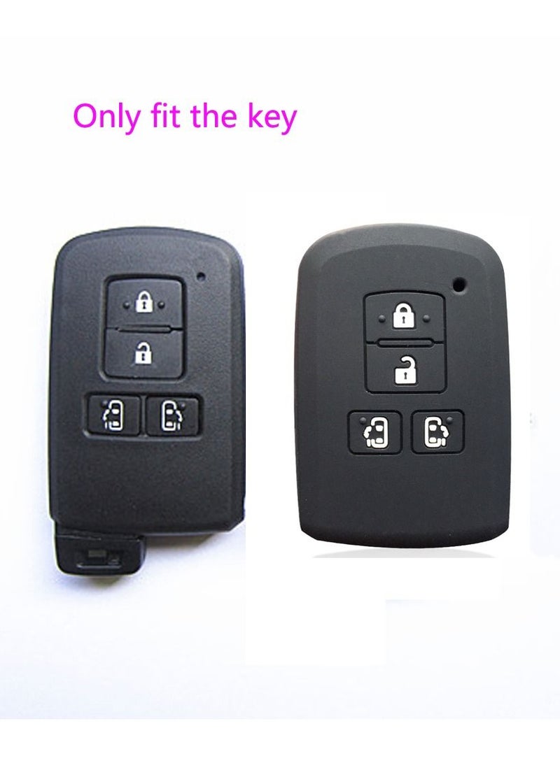 غطاء من السيليكون لمفتاح سيارة تويوتا - Image 3