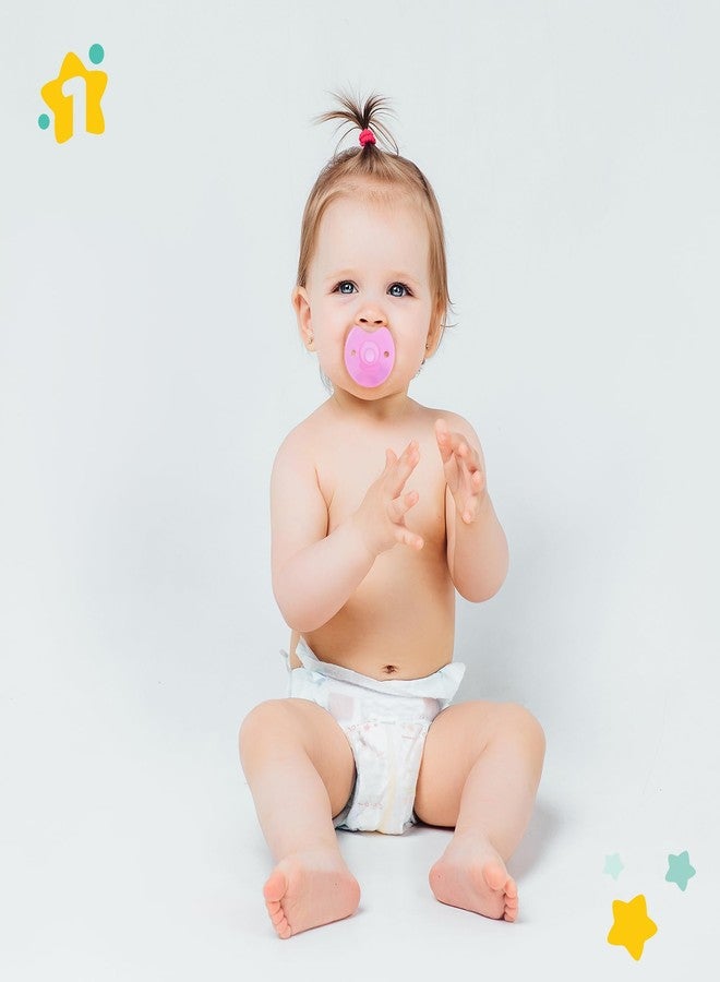 1st Step Silicone Pacifier for Babies (Pack of 1, Pink) - Image 4