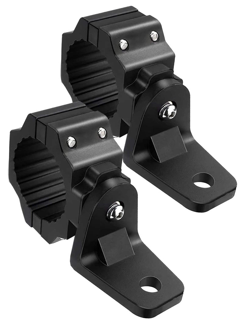 Generic ZIDIYORUO UTV Whip Mount, 2pcs Antenna Mounts, Off-Road Flag Pole Bracket for Mounting Flag and Whip Light, Aluminium Alloy, 360° Rotating Flag Hole Adjustable to All SXS 1.75" to 2" Roll Cage  - Image 1