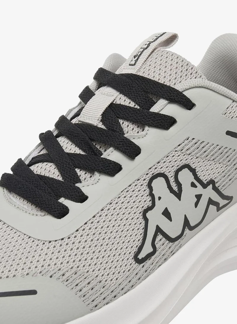 Kappa GREY Men Logo Print Lace-Up Sports Shoes for Men | Best Price UAE