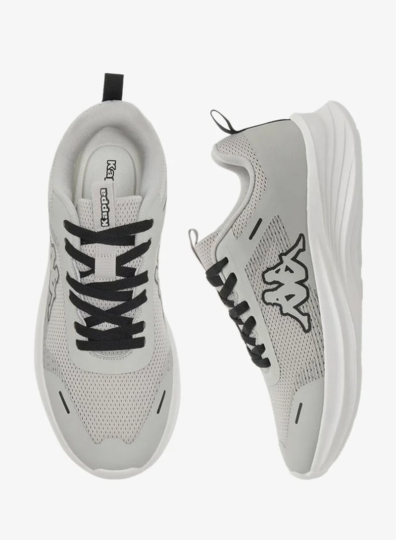 Kappa GREY Men Logo Print Lace-Up Sports Shoes for Men | Best Price UAE