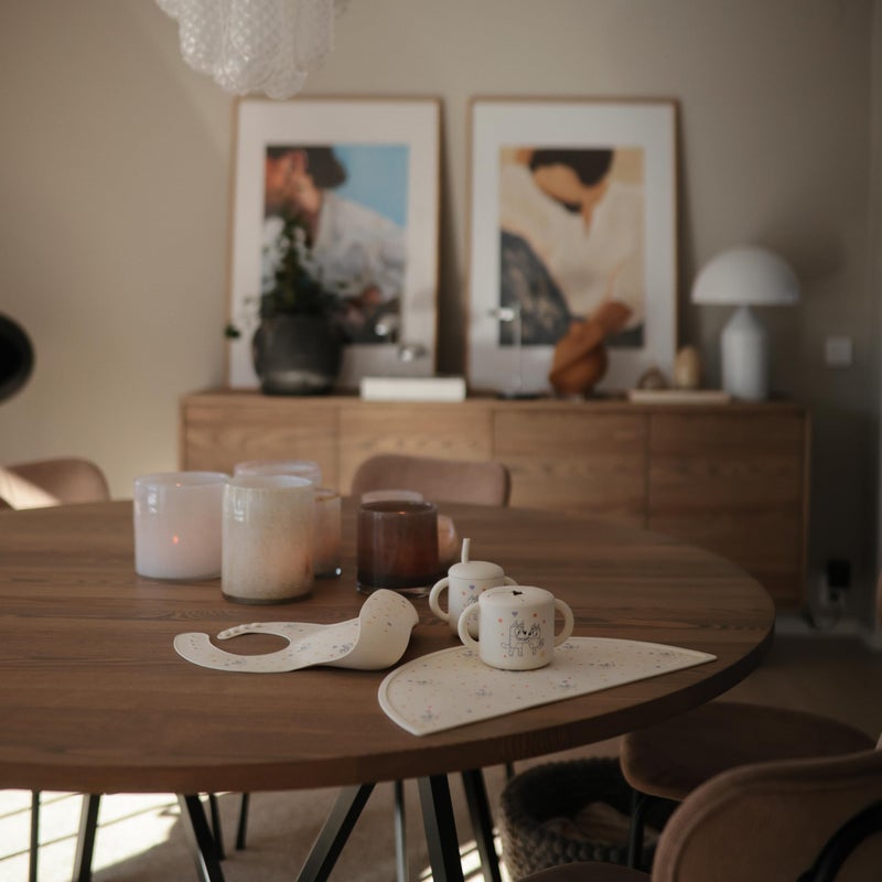 mushie x Bluey Silicone Placemat for Kids | BPA-Free Non-Slip Design (Bluey Ivory) - Image 4