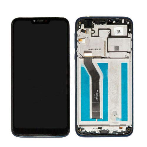 N/P Ygpmoiki G7 Power LCD Display Touch Screen Digitizer Assembly Replacement with Frame for Motorola Moto G7 Power G7 Supra XT1955 T1955-6 XT1955-5 XT1955DL LCD Screen - Image 1