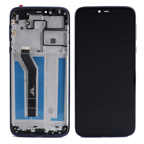 N/P Ygpmoiki G7 Power LCD Display Touch Screen Digitizer Assembly Replacement with Frame for Motorola Moto G7 Power G7 Supra XT1955 T1955-6 XT1955-5 XT1955DL LCD Screen - Image 5