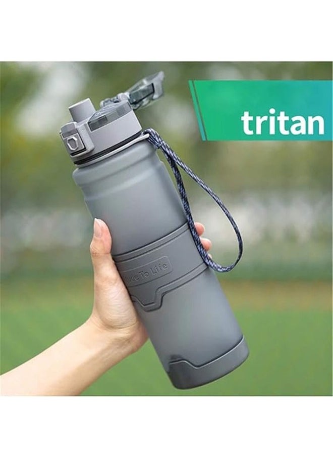 Home Pro Home Pro Tritan Sports Water Bottle 1000Ml Black  - Image 3