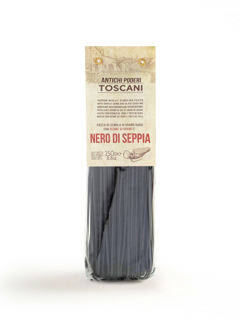 Antichi Poderi Toscani Antichi Poderi Toscani - Pasta - Black Squid Ink - Linguine- 250 gr - Image 1