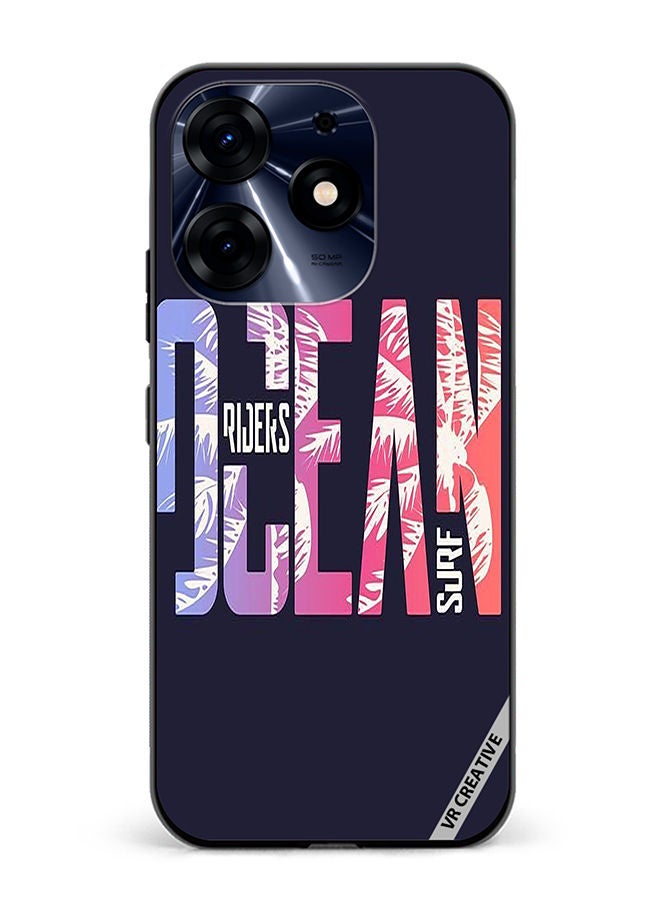 VR CREATIVE Protective Case Cover For Tecno Spark 10 Pro Ocean Design Multicolour - Image 1