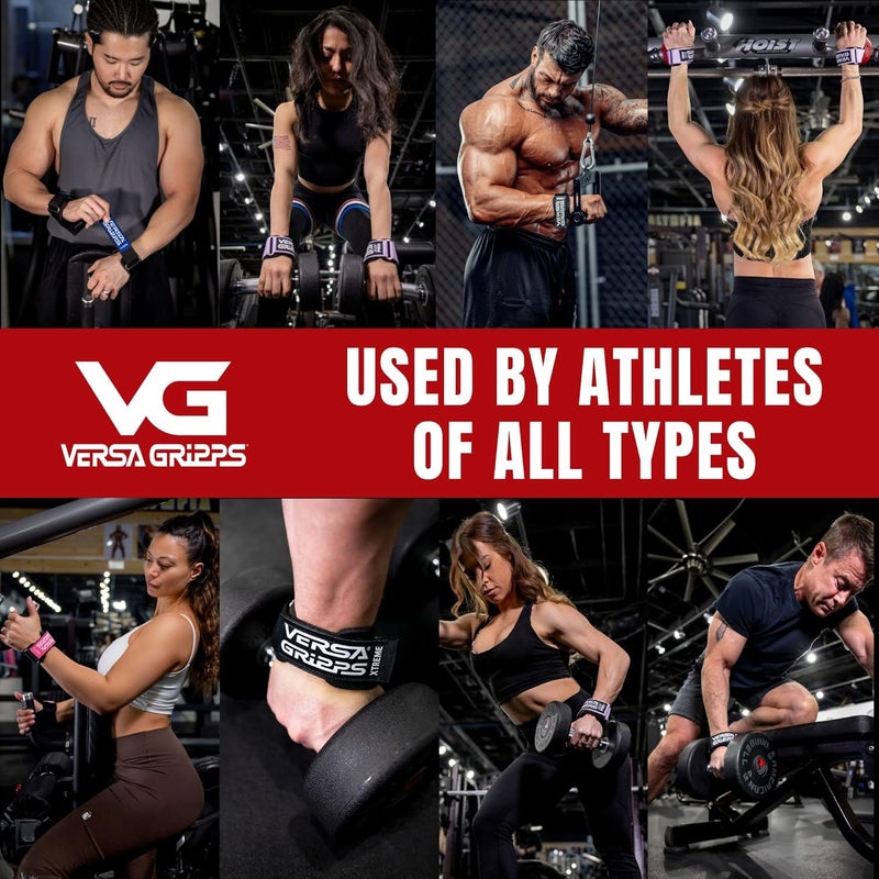 Versa Gripps Classic, Made in USA, Wrist Straps for Weightlifting Alternative, Best Training Accessory - Image 5