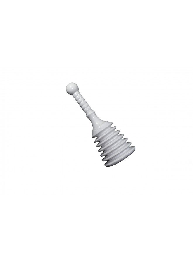 Master Plunger Master Plunger MPS4-4 Sink & Drain Plunger for Kitchen Sinks, Bathroom Sinks, Showers, and Bathtubs. Small and Strong Design with Large Bellows Commercial & Residential Use, White - Image 5