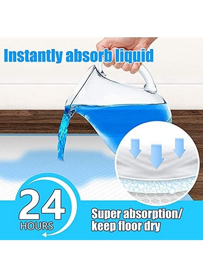 وسادات تدريب الكلاب/وسادات تدريب التبول والتبول مع سطح سريع الجفاف ولب ماص/مناسبة للجراء من السلالات الصغيرة/الكبيرة/الحجم: XL/L-60 سم × H- 45 سم (25 قطعة) - Image 3