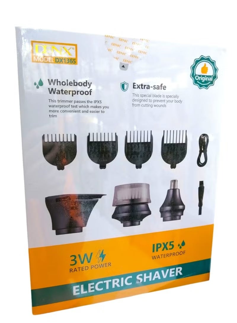Denx Versatile waterproof electric hair clipper - powerful performance with a modern design - Image 2