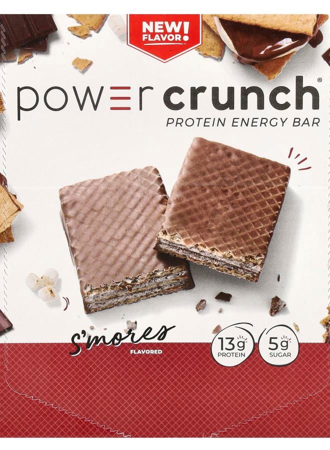 Power Crunch® Protein Energy Bar S'mores 12 Bars 1.4 oz (40 g) Each