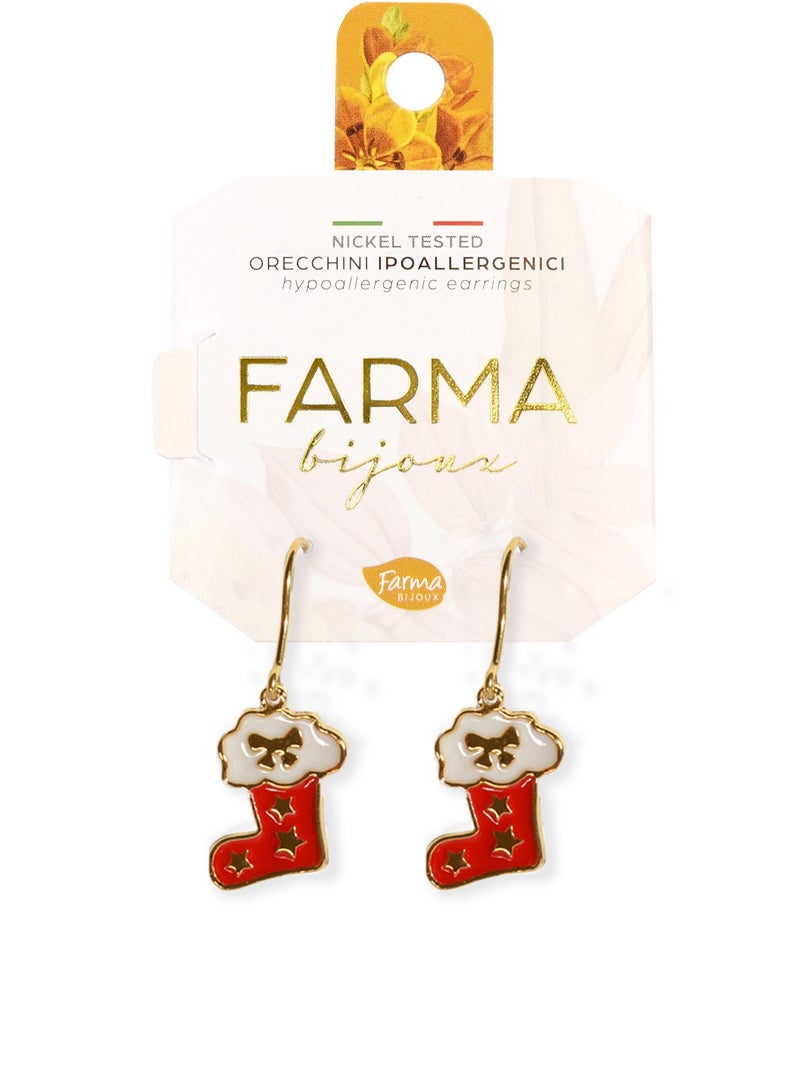 فارما حلق  فارما جورب ميلاد مطلي بالذهب 18k - Image 1