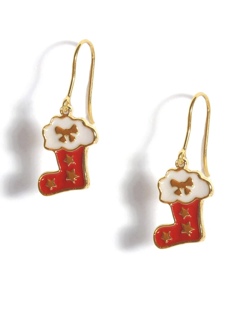 فارما حلق  فارما جورب ميلاد مطلي بالذهب 18k - Image 3