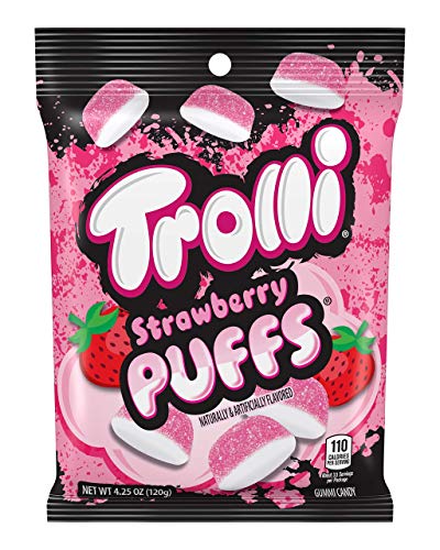 Trolli Strawberry Puffs Gummi Candy 425 Ounce - Image 1