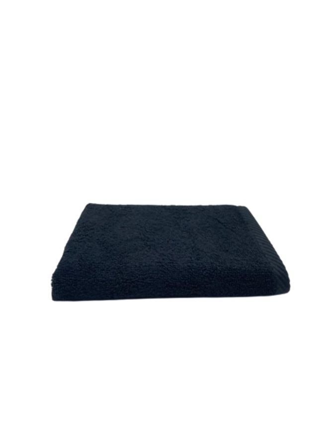 BYFT Iris (Black) Premium Plain Hand Towels (50x100,Set of 1 Hand Towel) 100% Cotton, Highly Absorbent and Ultrasoft Quick Dry Bath Linen-600 GSM  - Image 2