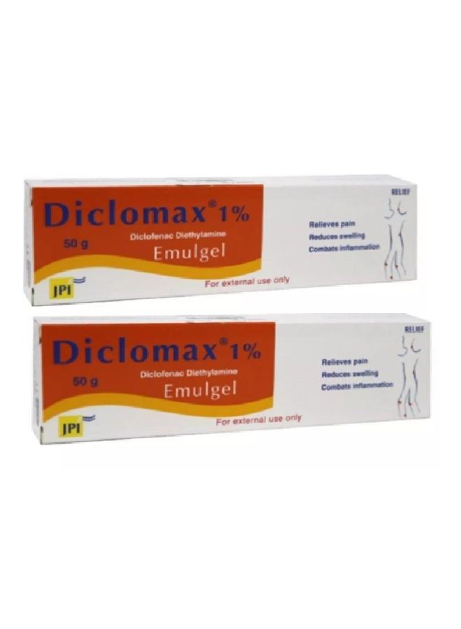 Diclomax Emulgel 50G Twin Pack