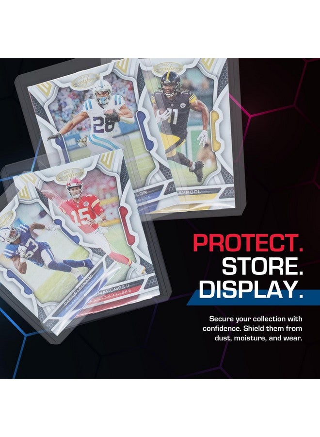 BCW 3X4 Topload Card Holder - Standard - 100Ct | Rigid Pvc Trading Card Protection For Baseball Cards, Football Cards, And Trading Cards Like Pokémon And Mtg | Holds Cards Up To 20Pts  - Image 1