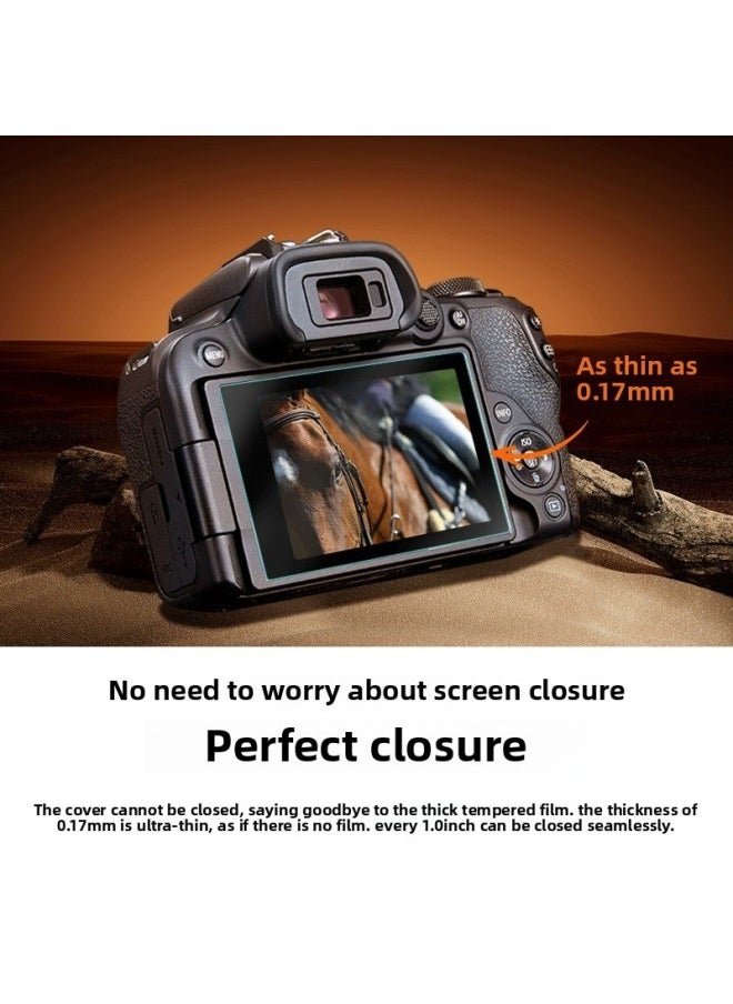 Generic Canon Camera AR Film Screen Film R50 R62 G7x2 M50 R72 SLR Camera Anti-reflective Film Applicable-Color:Canon M10/100d/kiss X7 (anti-reflective★Ar Anti-reflection Film)  - Image 4