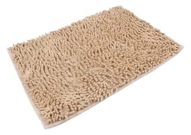 سبيس شوب وسادة قدم للحمام مضادة للانزلاق بيج - Image 1