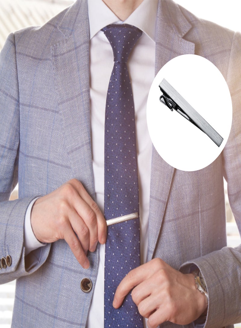 Fashion Business Men's Tie Clip Simple Electroplating Polishing Non-allergic Collar Clip Suit Tie Accessories - Image 5