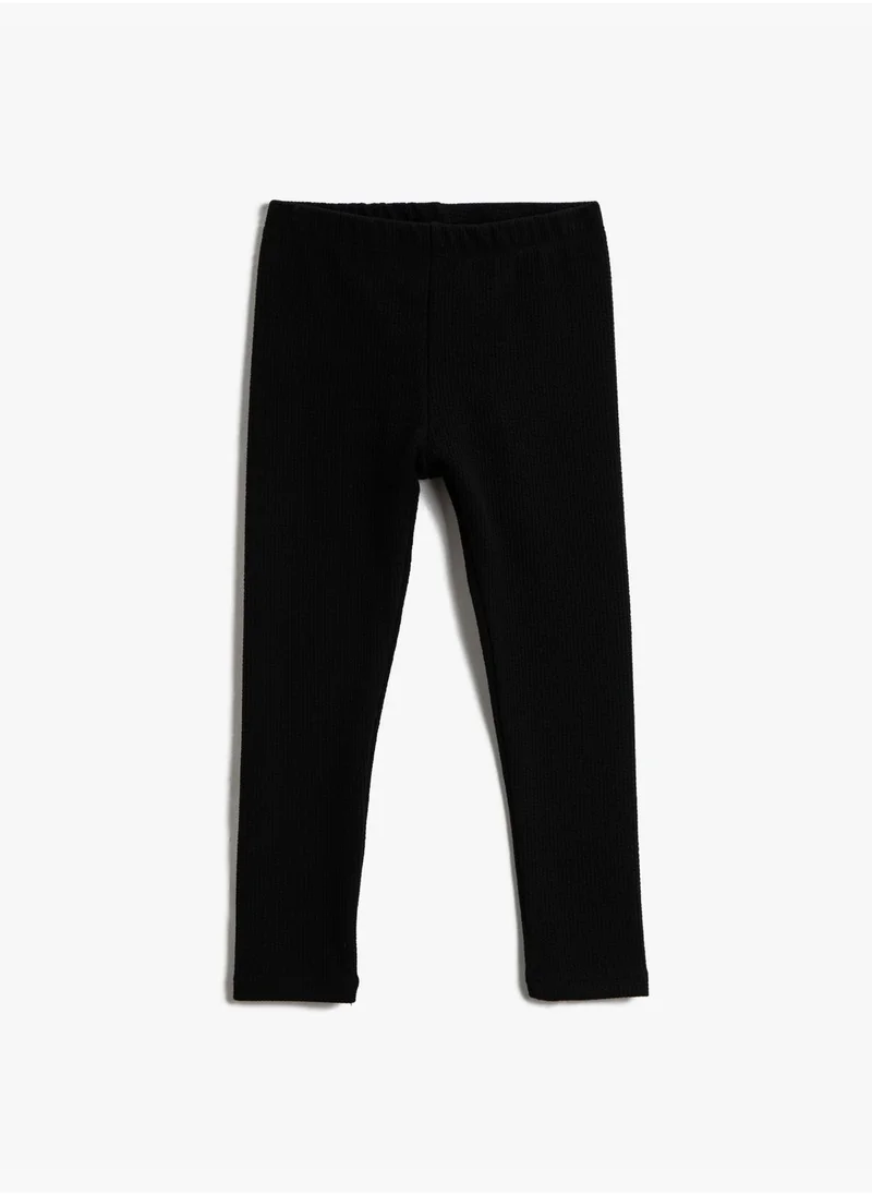 كوتون Basic Leggings Elastic Waist