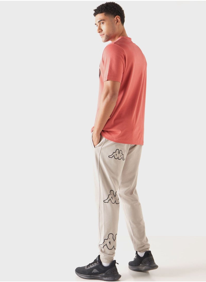 Kappa - Logo Print Sweatpants - Image 1