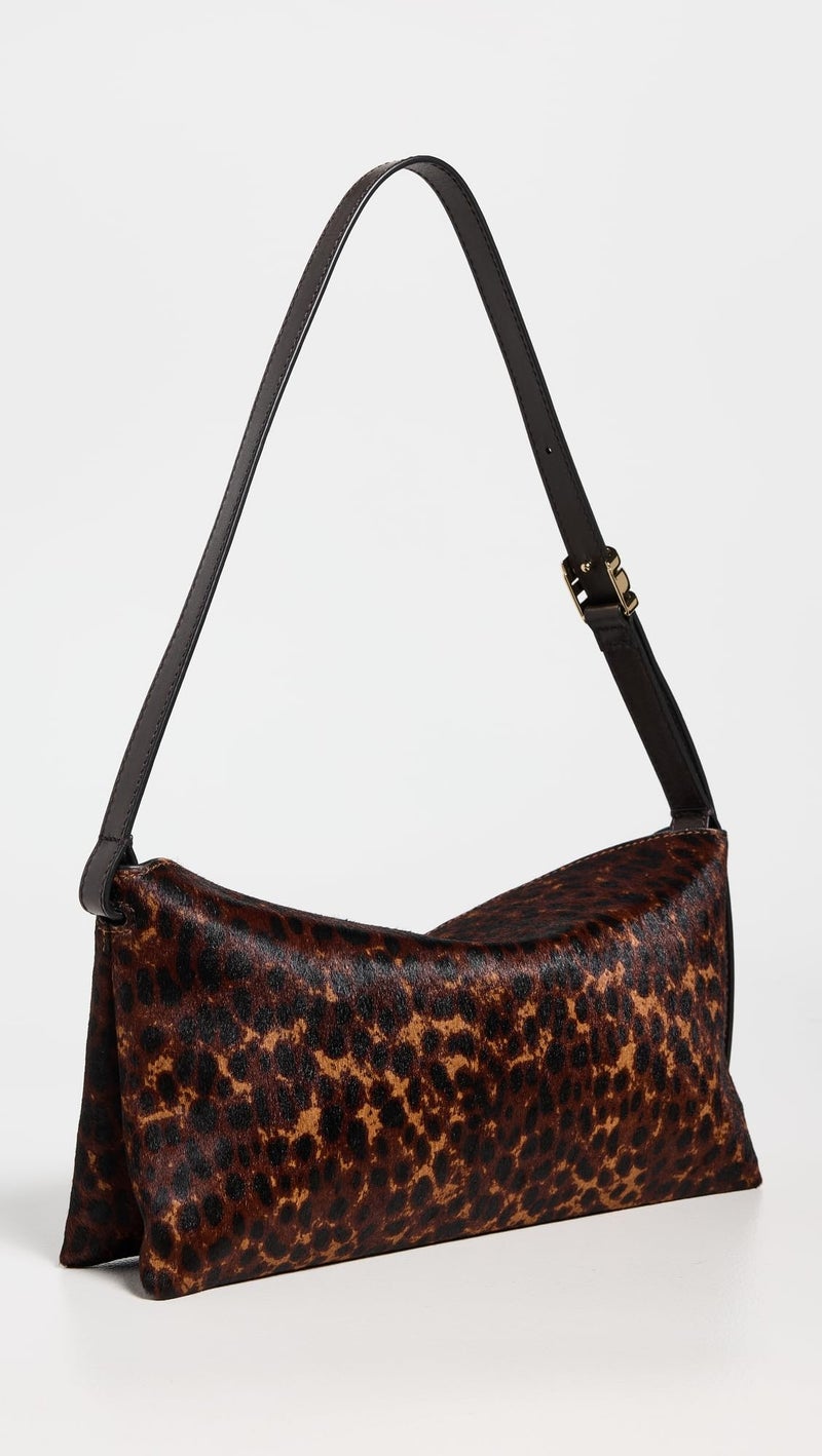 Made Well Madewell Women's Date Night Party Leopard Shoulder Bag, Caramel Multi, One Size - Image 3